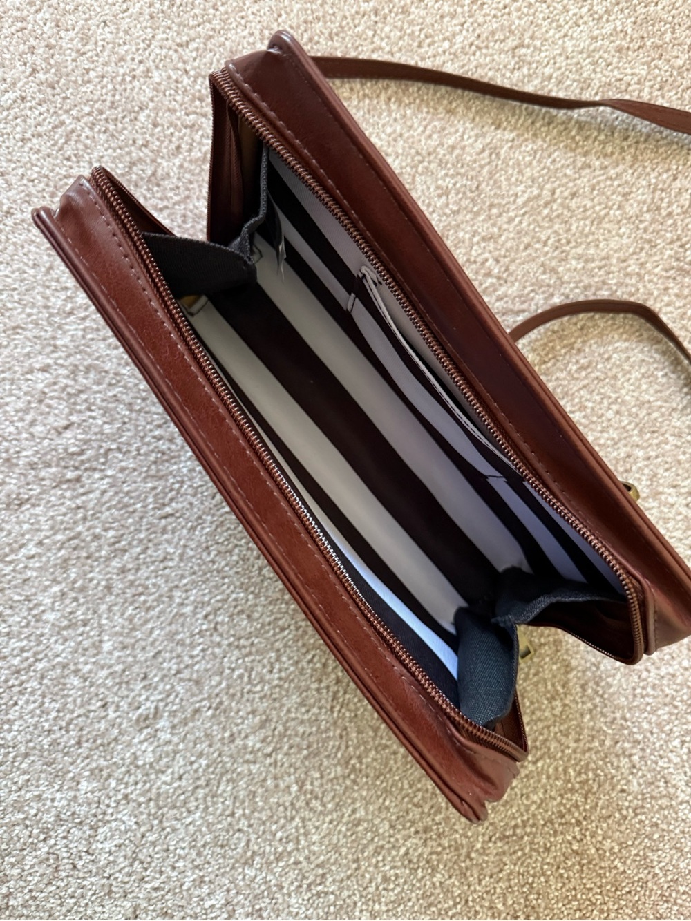 Handbook for the Recently Deceased Crossbody Bag - Brown - Picture 6 of 6
